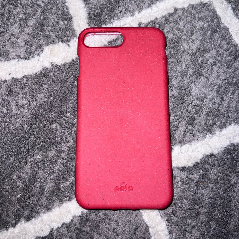 Pela phone case iphone 6p/6sp/7p/8p plus red